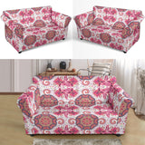 Indian Pattern Loveseat Couch Slipcover