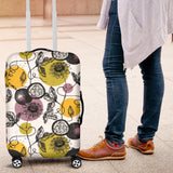 Passion Fruit Pattern Background Luggage Covers