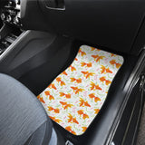 Goldfish Pattern Print Design 03 Front and Back Car Mats