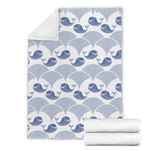 Whale Pattern Premium Blanket