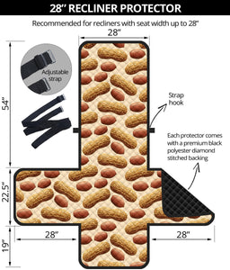 Peanut Pattern Recliner Cover Protector