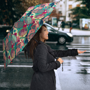 Tennis Pattern Print Design 01 Umbrella