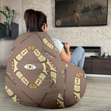 Traditional Boomerang Aboriginal Pattern Bean Bag Cover