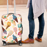 Colorful Ice Cream Pattern Luggage Covers
