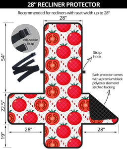 Tomato Pattern Recliner Cover Protector