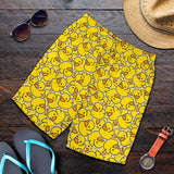 Duck Toy Pattern Print Design 04 Men Shorts