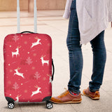 Deer Pattern Background Luggage Covers