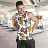 Grape Pattern Men Tank Top