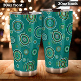 Sea Turtle Aboriginal Pattern Tumbler