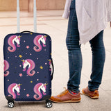 Unicorn Head Pattern Luggage Covers