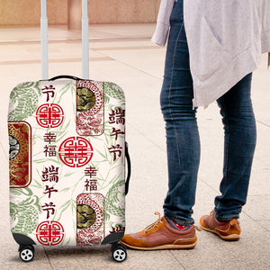 Dragon Pattern Happy Dragon Boat Festival Luggage Covers