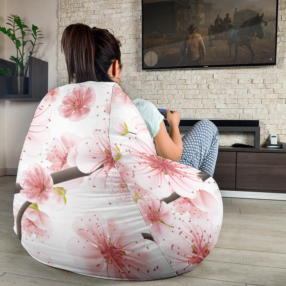 Sakura Pattern Theme Bean Bag Cover