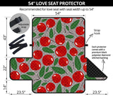 Cherry Leaves Pattern Loveseat Couch Cover Protector