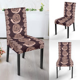 Snail Pattern Print Design 03 Dining Chair Slipcover