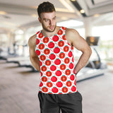 Tomato Pattern Men Tank Top