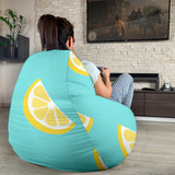 Lemon Theme Pattern Bean Bag Cover