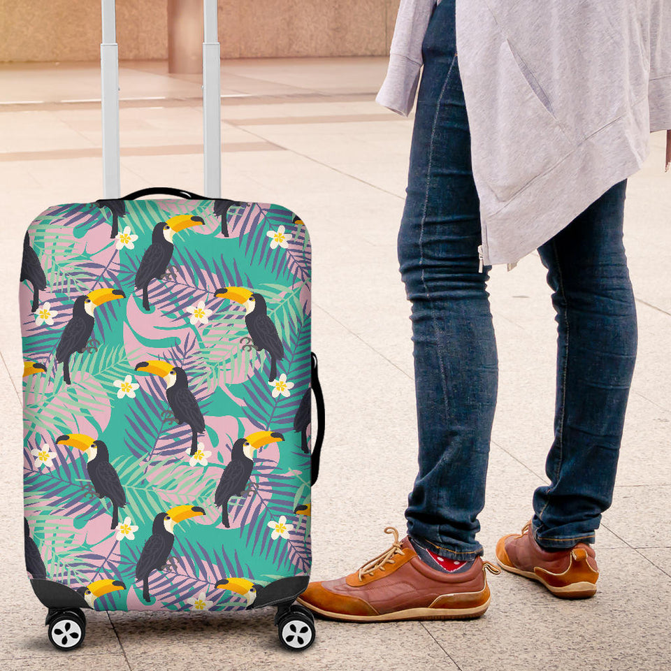 Toucan Pattern Background Luggage Covers