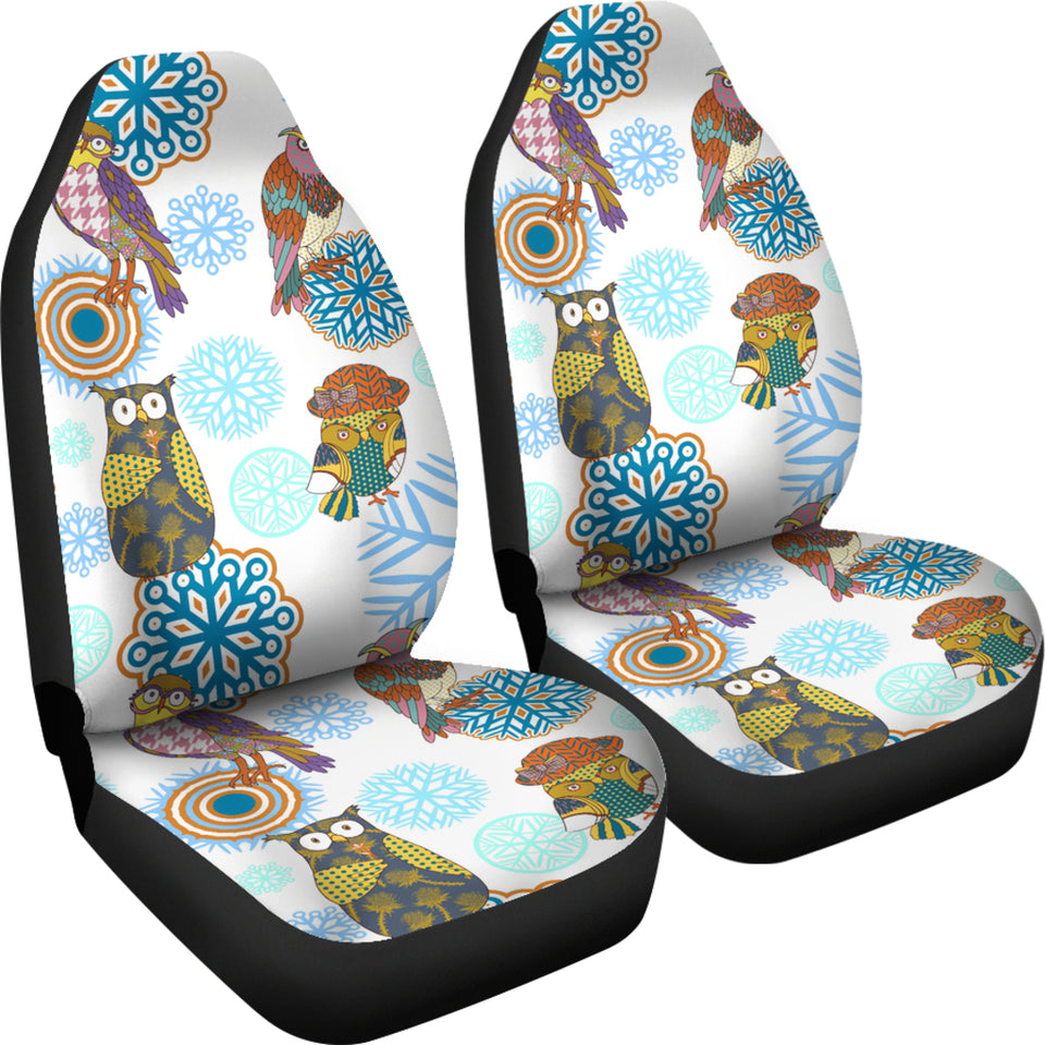 Owl Pattern Universal Fit Car Seat Covers