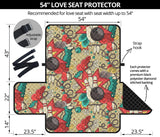 Bowling Pattern Background Loveseat Couch Cover Protector