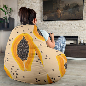 Papaya Pattern Bean Bag Cover