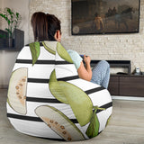 Guava Pattern Stripe background Bean Bag Cover