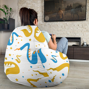 Saxophone Pattern Bean Bag Cover