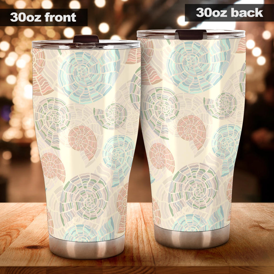 Shell Pattern Tumbler