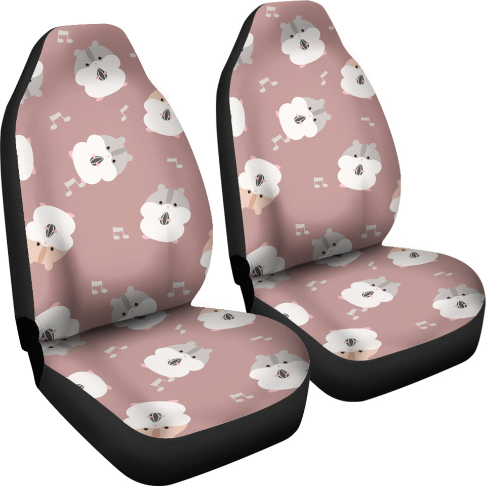 Fat Hamster Pattern Universal Fit Car Seat Covers