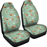 Beagle Bone Pattern Universal Fit Car Seat Covers