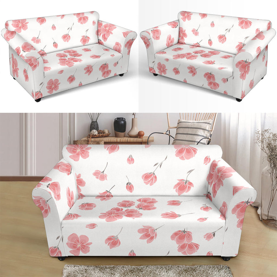 Sakura Pattern Loveseat Couch Slipcover