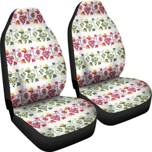 Grape Grahpic Decorative Pattern Universal Fit Car Seat Covers