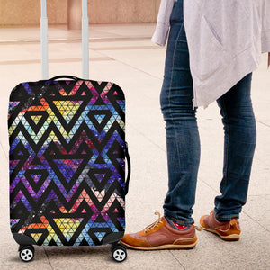 Space Colorful Tribal Galaxy Pattern Luggage Covers