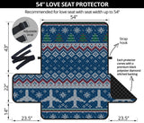 Airplane Sweater printed Pattern Loveseat Couch Cover Protector