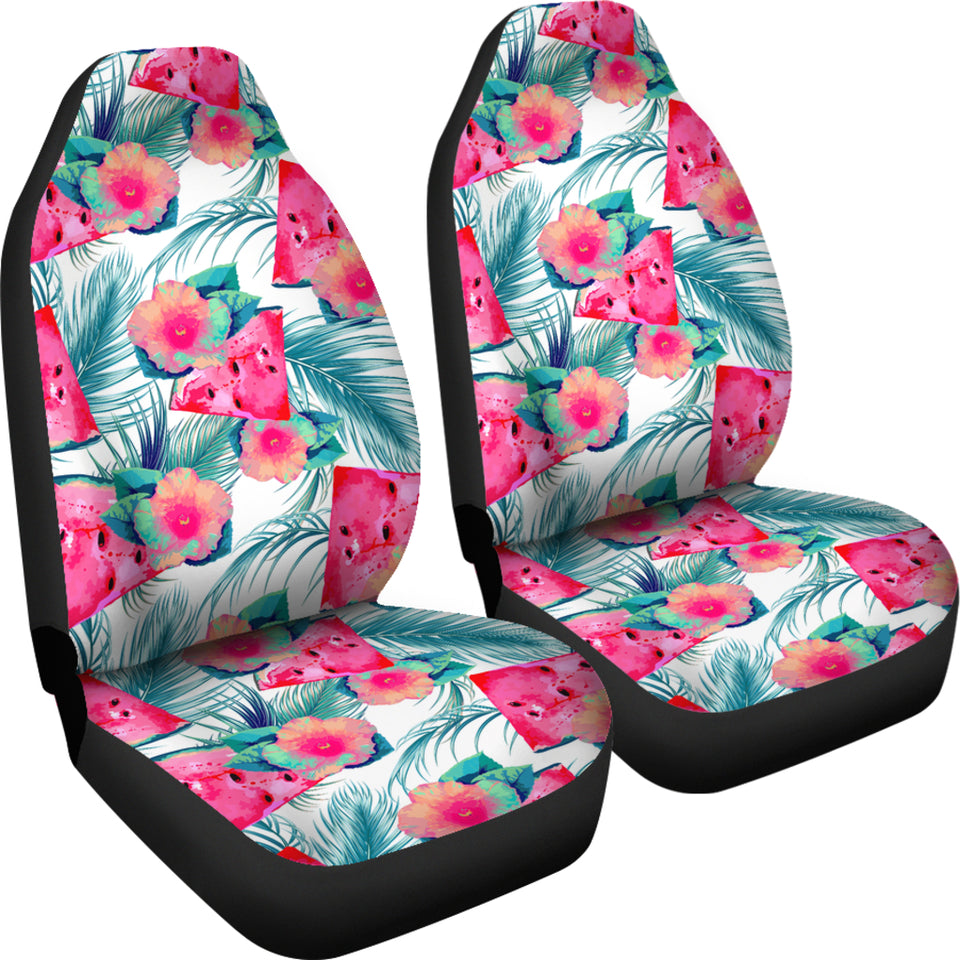 Watermelon Flower Pattern Universal Fit Car Seat Covers