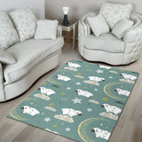 Sheep Sweet Dream Pattern Area Rug