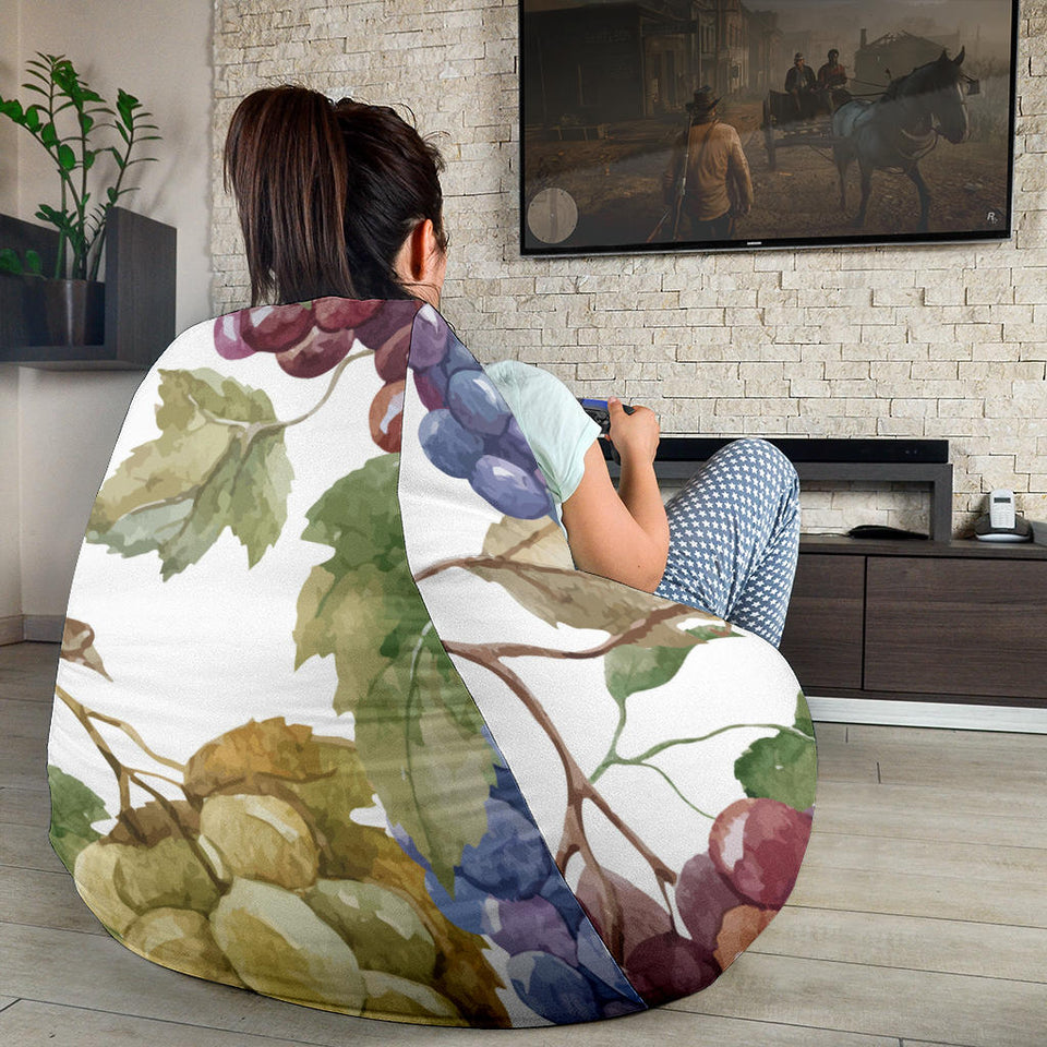 Grape Pattern Bean Bag Cover