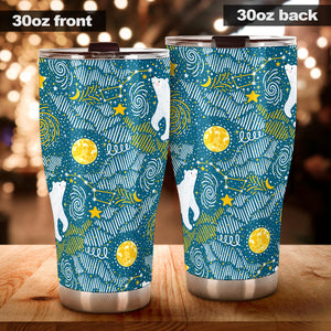 Polar Bear Pattern Tumbler