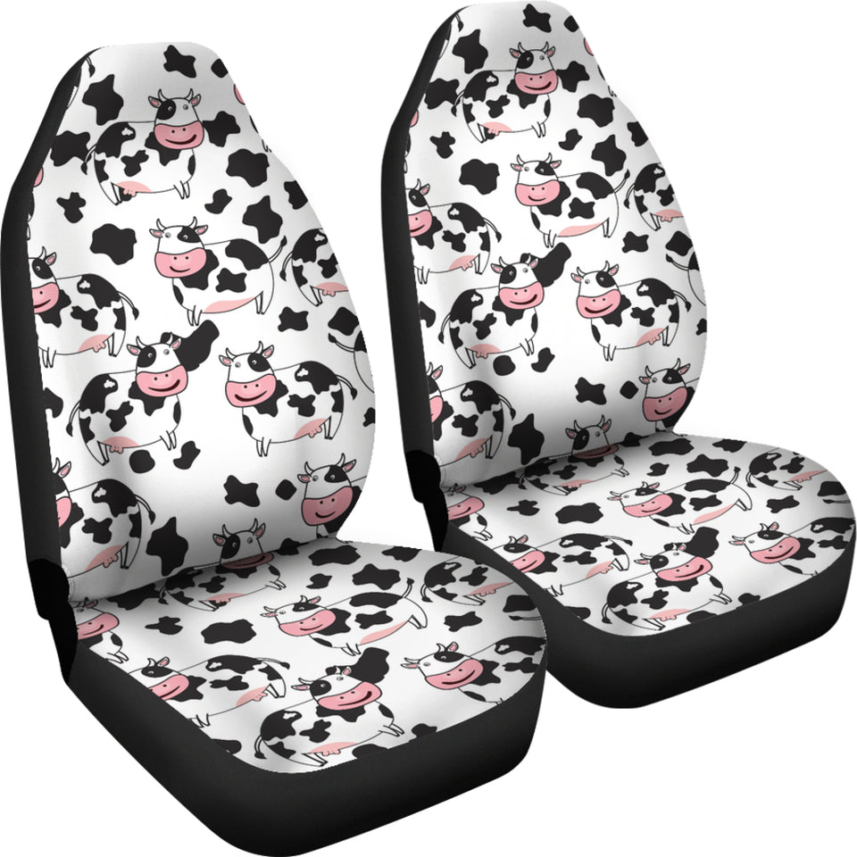 Cute Cow Pattern Universal Fit Car Seat Covers