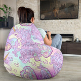 Unicorn Heart Pattern Bean Bag Cover