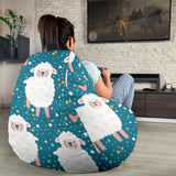 Sheep Heart Pattern Bean Bag Cover