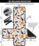 Halloween Pattern Recliner Cover Protector