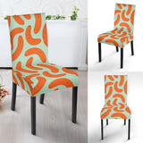 Sausage Pattern Print Design 04 Dining Chair Slipcover