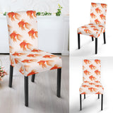 Goldfish Pattern Print Design 05 Dining Chair Slipcover
