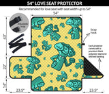 Cute Broccoli Pattern Loveseat Couch Cover Protector