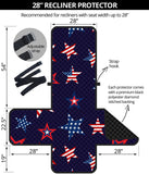 USA Star Pattern Theme Recliner Cover Protector