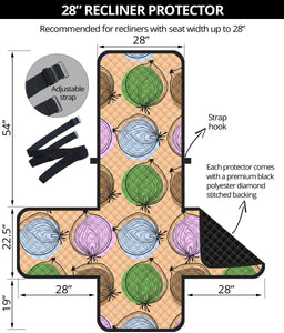 Onion Pattern Recliner Cover Protector