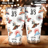 Sushi Japanese Pattern Tumbler