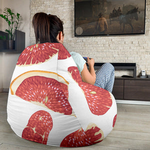 Grapefruit Pattern Bean Bag Cover