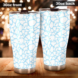 Polar Bear Ice Pattern Tumbler