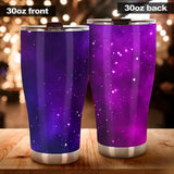 Pink Space Galaxy Pattern4 Tumbler